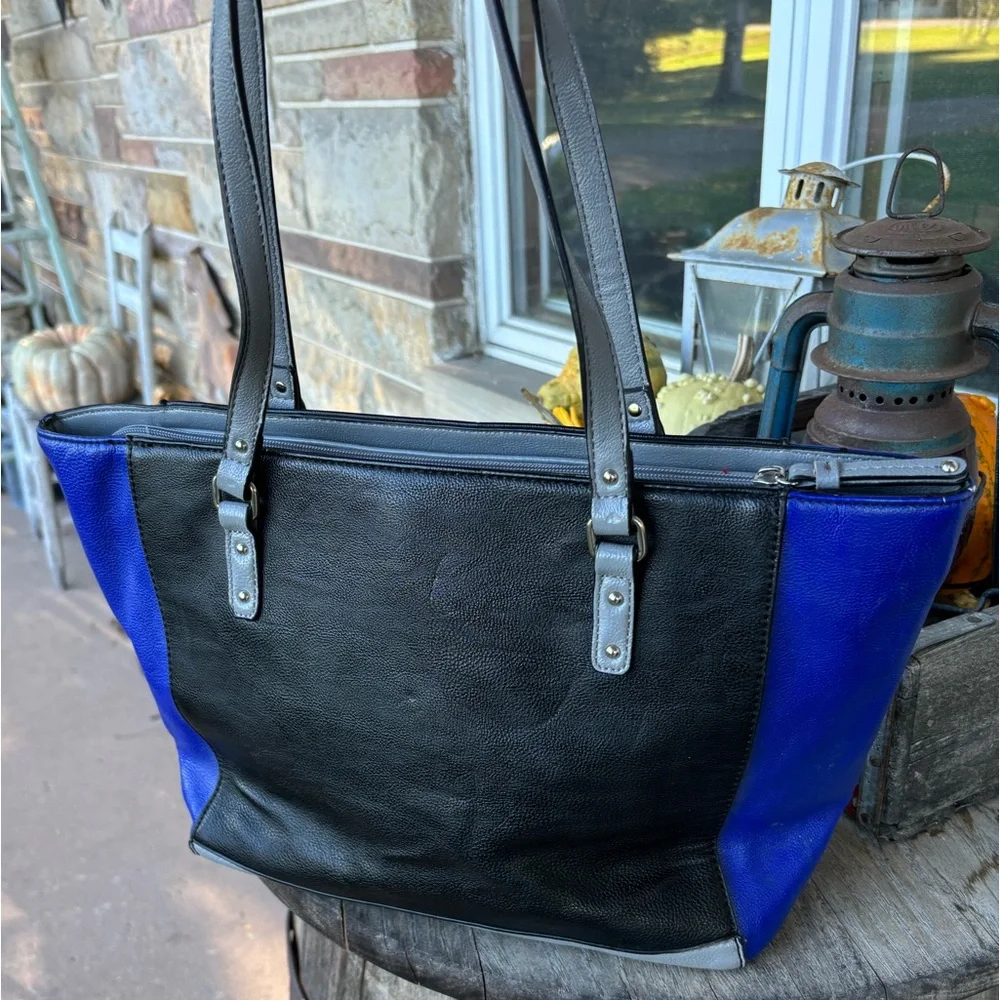 Nine West Tri-Color‎ Satchel Bag